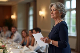 Discours émouvant des parents lors d'un mariage rempli d'amour et de souvenirs