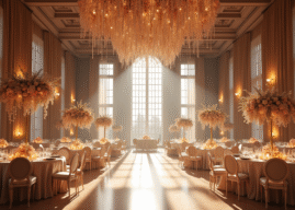 Décorer plafond haut mariage : idées originales et tendances à découvrir !