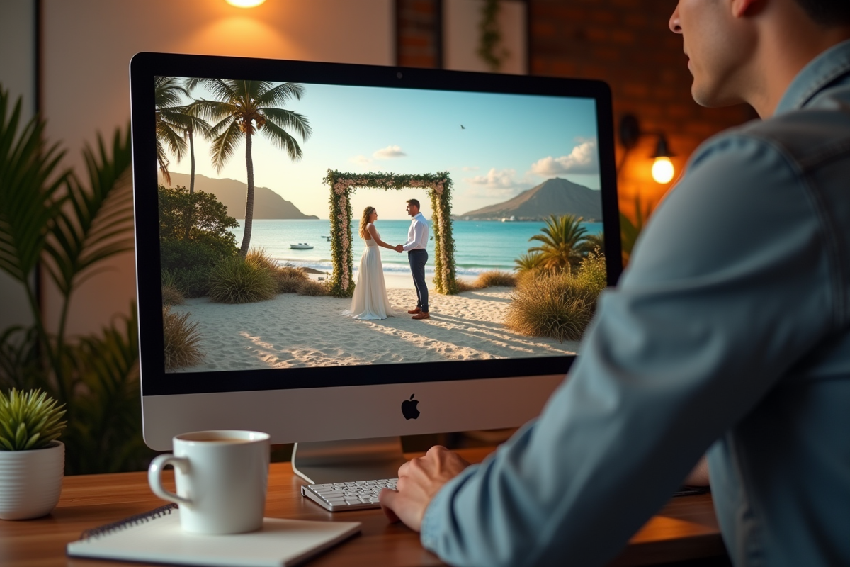 mariage à distance